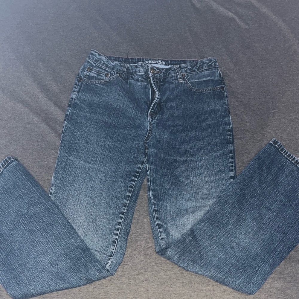 low rise flare jeans